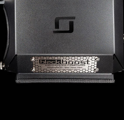 Custom BlackBoost Intake Plaque (Replacement)