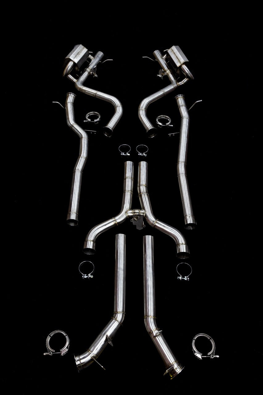 Mercedes E63(S) AMG M177 (213) Valved Catback Exhaust System 76 MM / 3 INCH