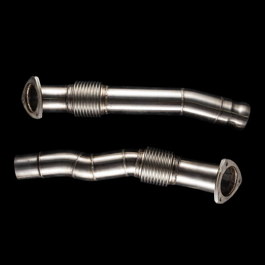Aston Martin V8 Vantage M177 Secondary Catless Downpipes