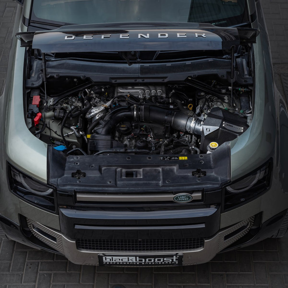 Land Rover Defender I6 P400 3.0L Cold Air Intake System – BlackBoost USA
