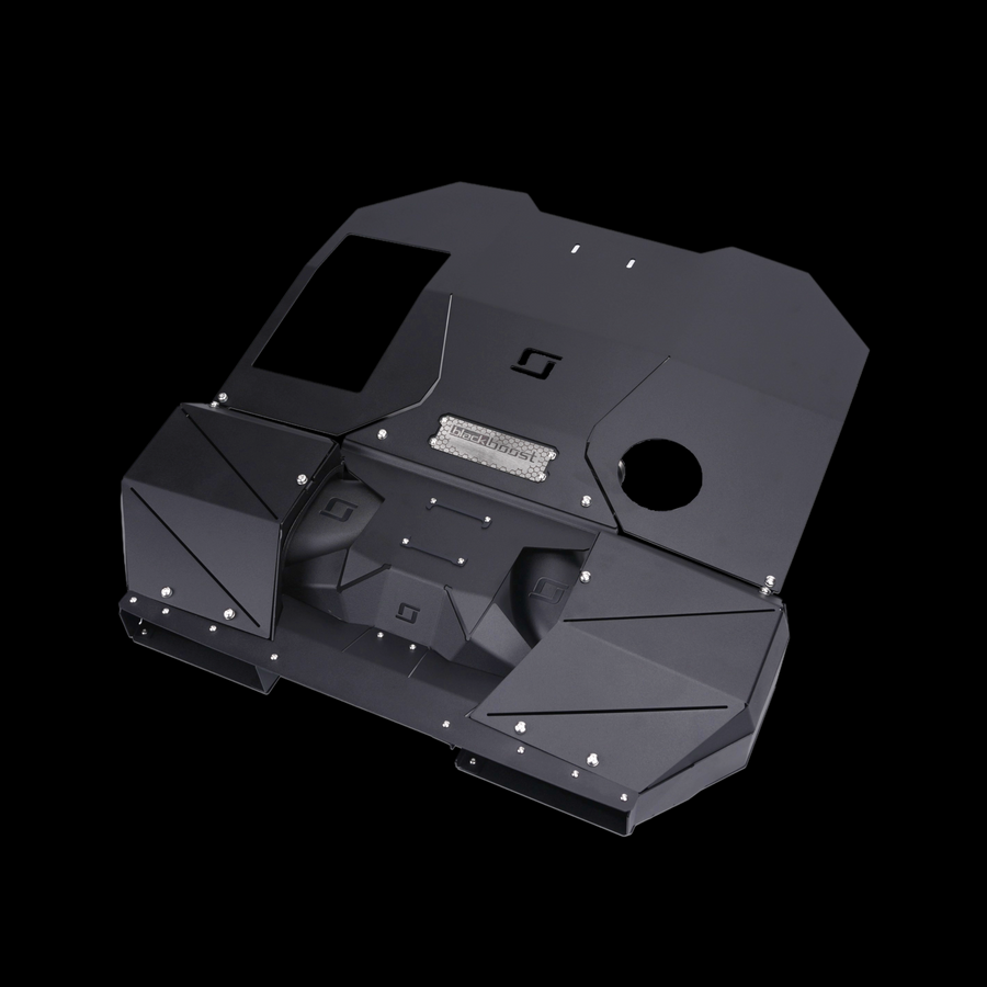 Oversized Inlet Duct for Maximum Airflow