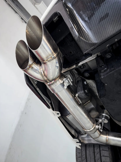 Mercedes AMG CLS63 (218) M157 5.5L V8 BiTurbo Valved Catback Exhaust System 76mm/3in