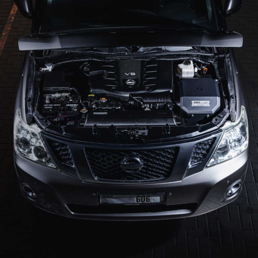 Nissan Patrol Y62 Cold Air Intake System