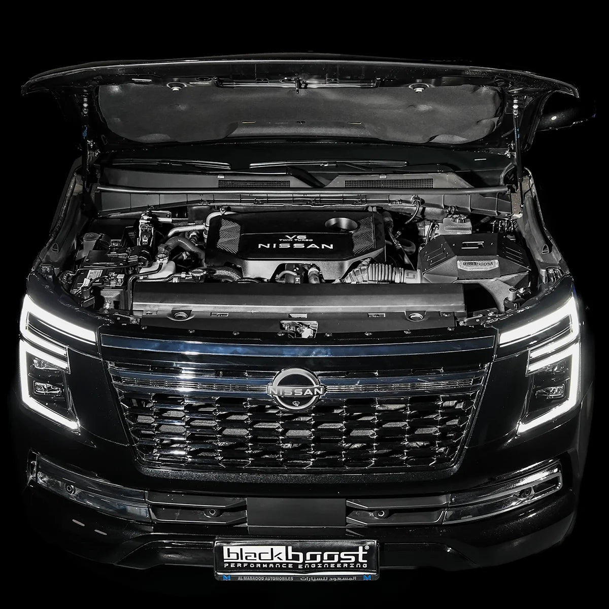 Nissan Armada Y63 3.5L V6 TT Cold Air Intake System