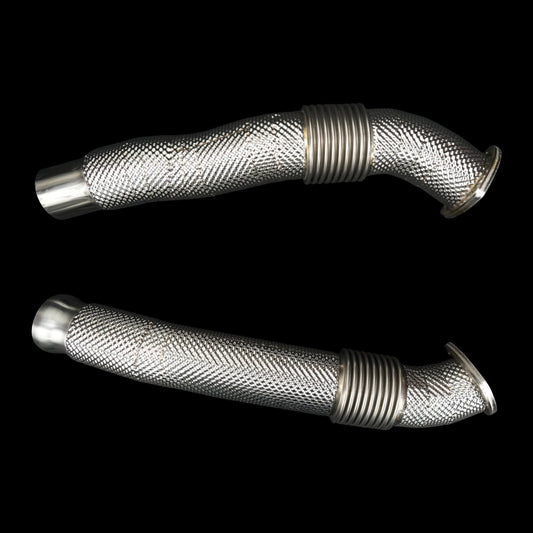 Aston Martin V8 Vantage M177 Secondary Catless Downpipes