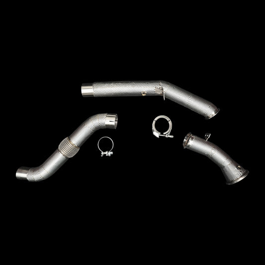Land Rover Defender P400 (L663) PT306 3.0L I6 Turbo Catless Downpipes
