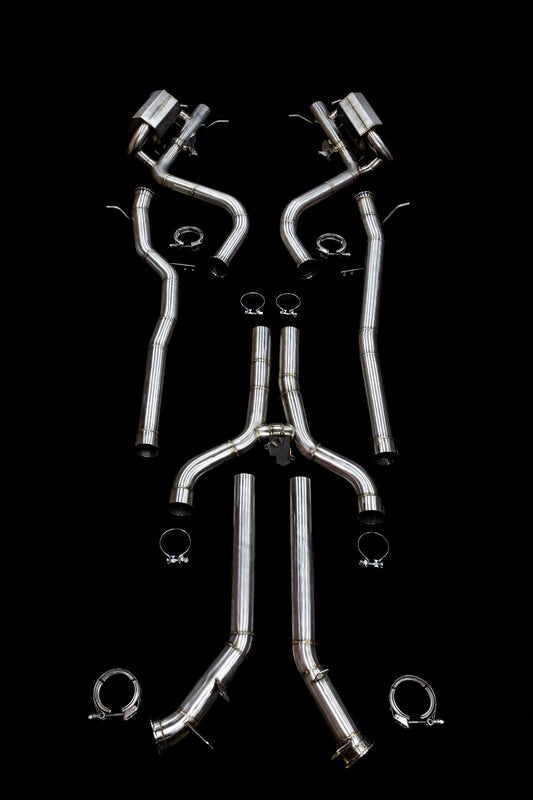 Mercedes E63(S) AMG M177 (213) Valved Catback Exhaust System 76 MM / 3 INCH